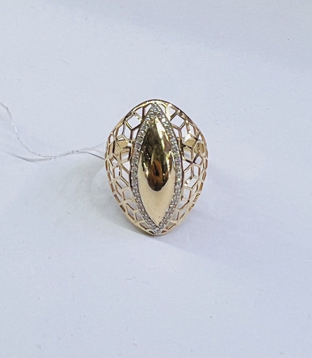 Кольцо Diamond Union 19031909 размер 19 вес 3.19 г золото, фианит купить,NaN