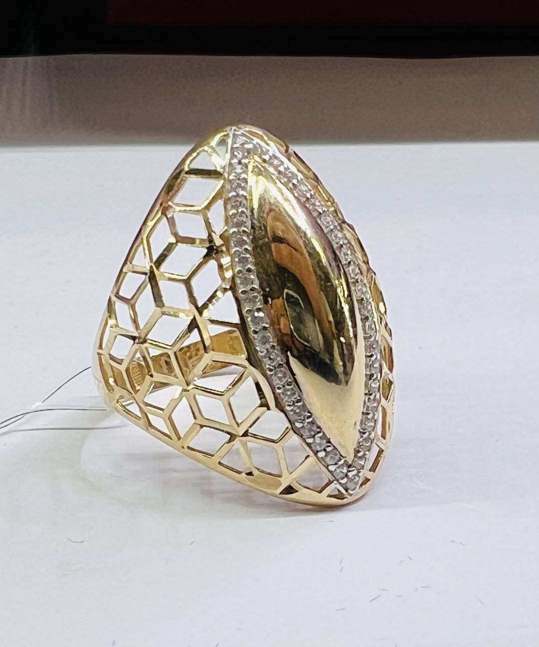 Кольцо Diamond Union 19031909 размер 19 вес 3.19 г золото, фианит купить,NaN