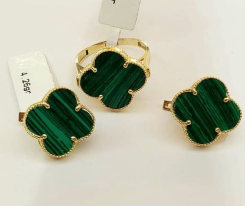 Italy Gold Art1022 вес 7 г 18 золото, изумруд купить,NaN