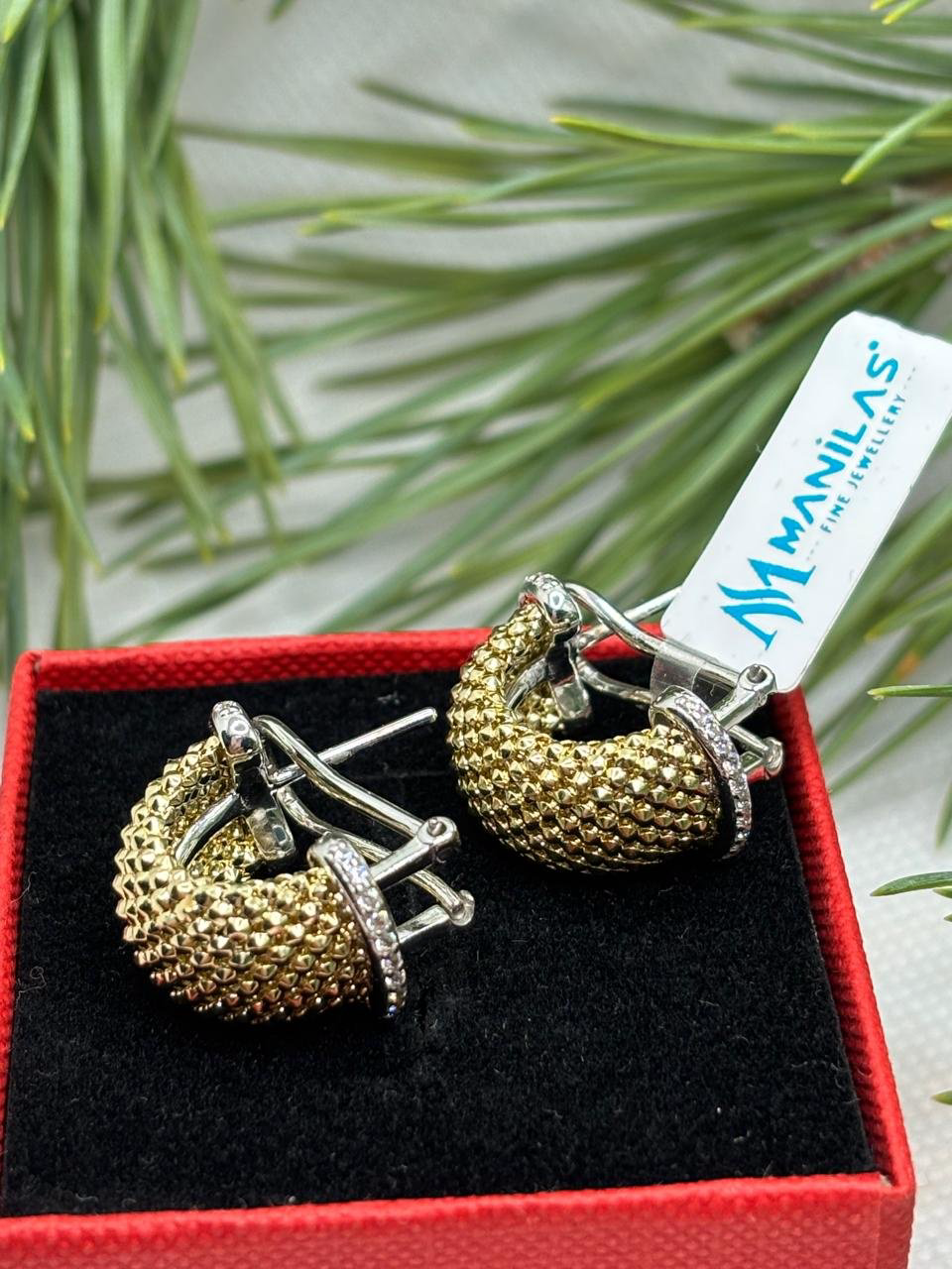 MANILAS GOLD SET5182 вес 15.5 г золото, фианит купить,1159700