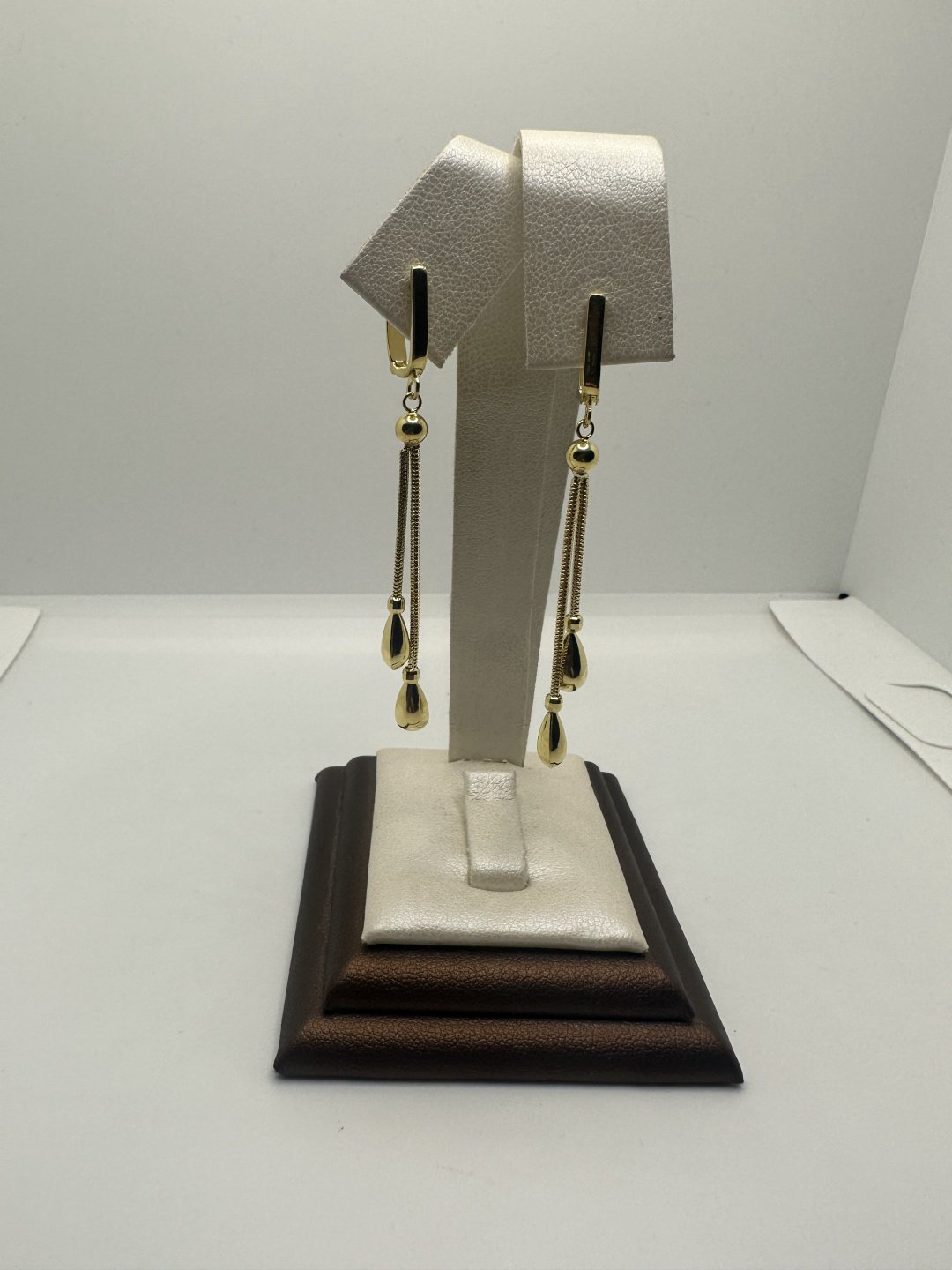 Серьги-цепочки Timuchin Gold LA1986/1000 вес 3.17 г золото, без вставок купить,NaN