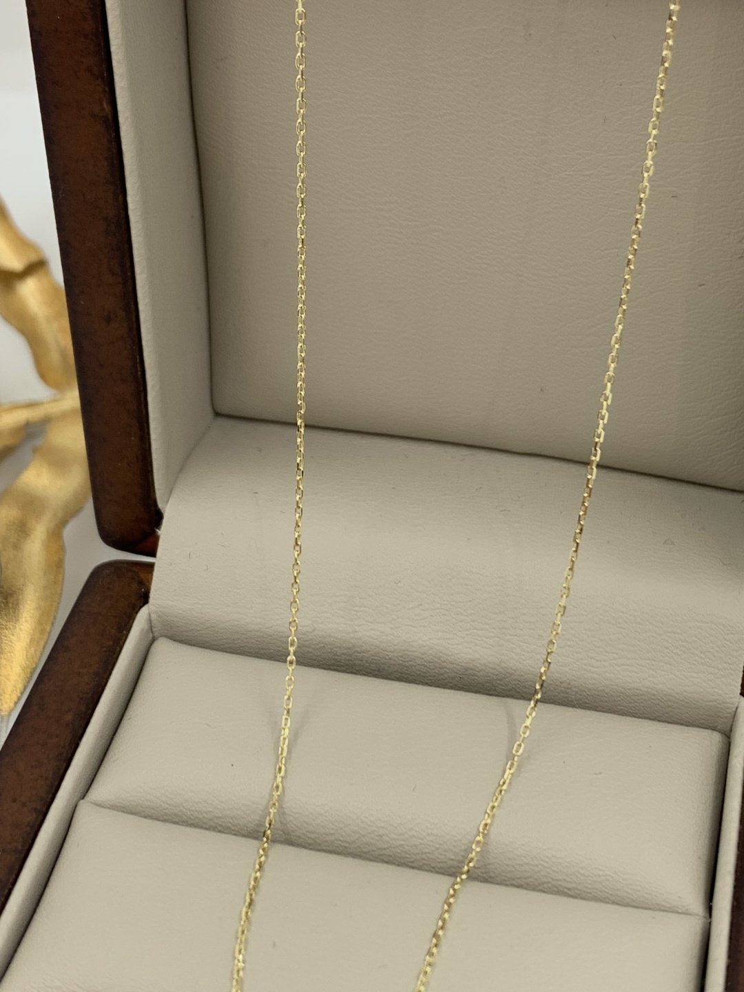 Цепь Dinara Gold 092569880 длина 40 см, вес 1.84 г золото, плетение якорное купить,NaN