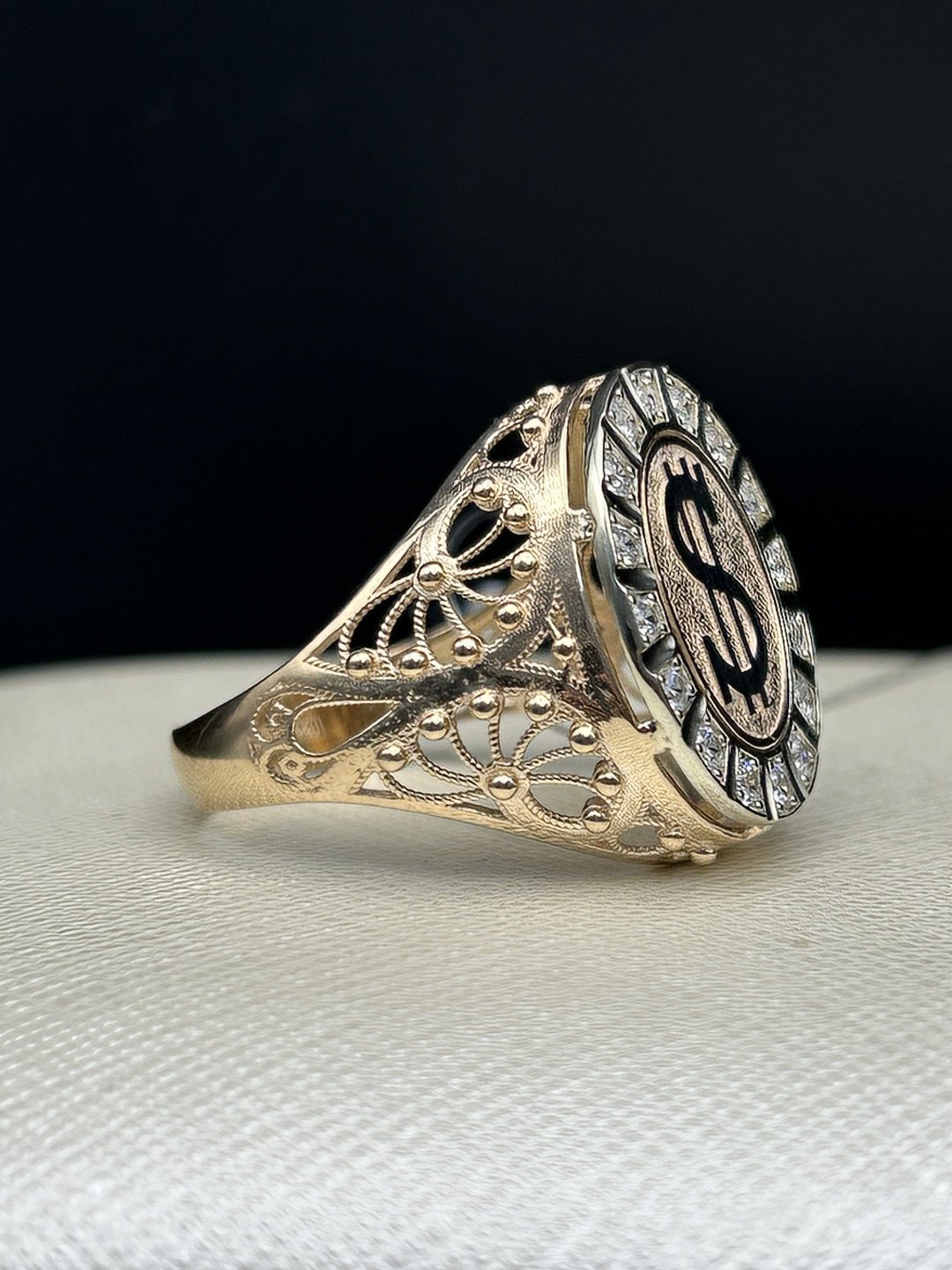 Кольцо Diamond Exclusive 62826 размер 21 вес 6.42 г золото, фианит купить,NaN