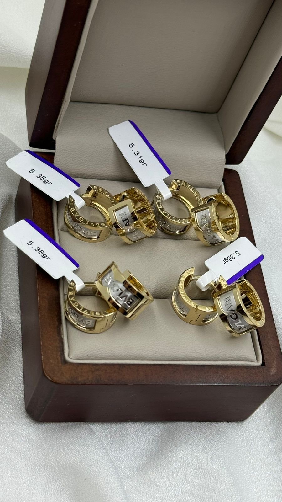 Серьги Altyn_Gold 152224026 вес 5.35 г золото, без вставок купить,NaN