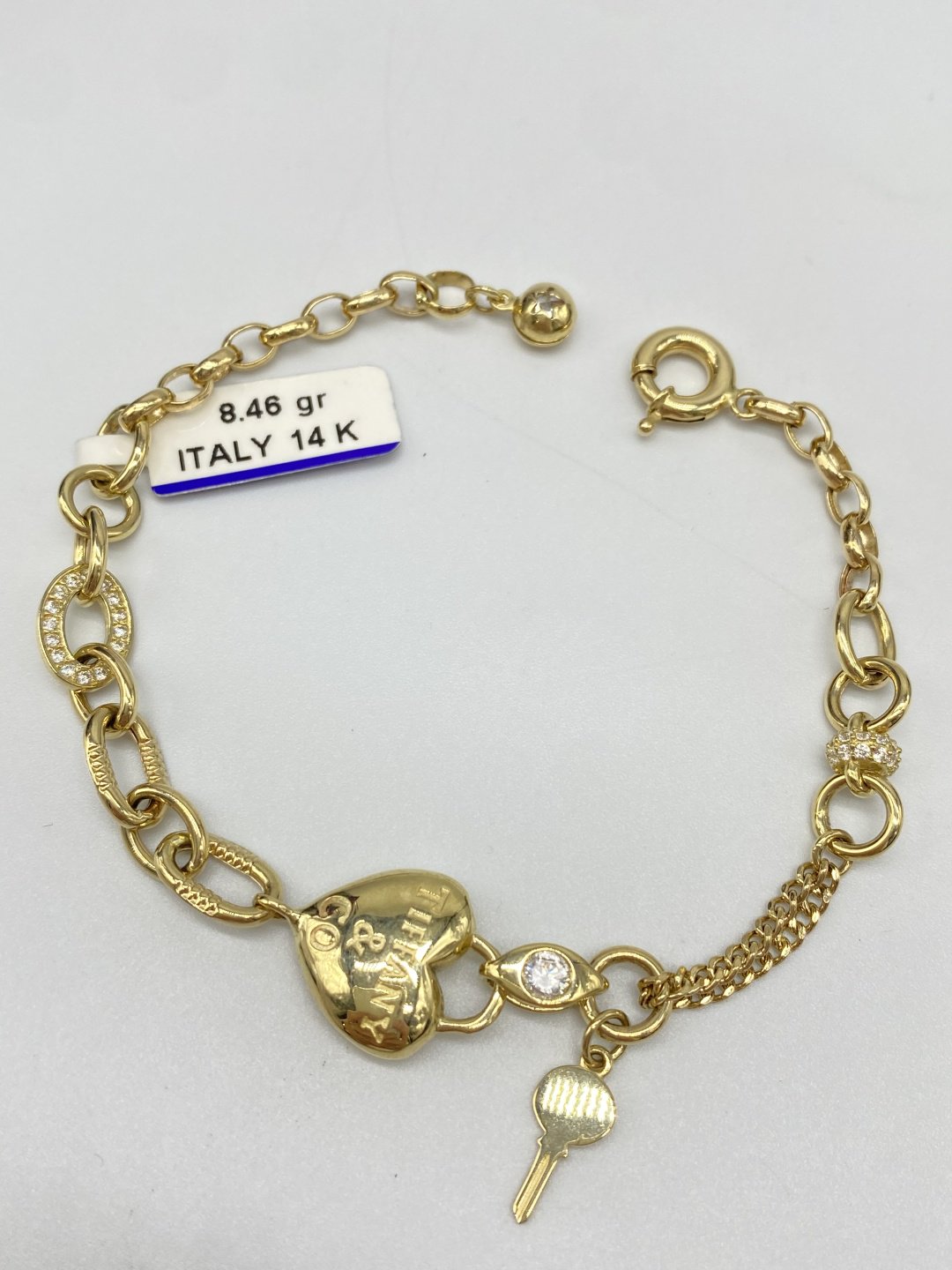 Gold Karla N-139 вес 20.62 г золото, фианит купить,NaN