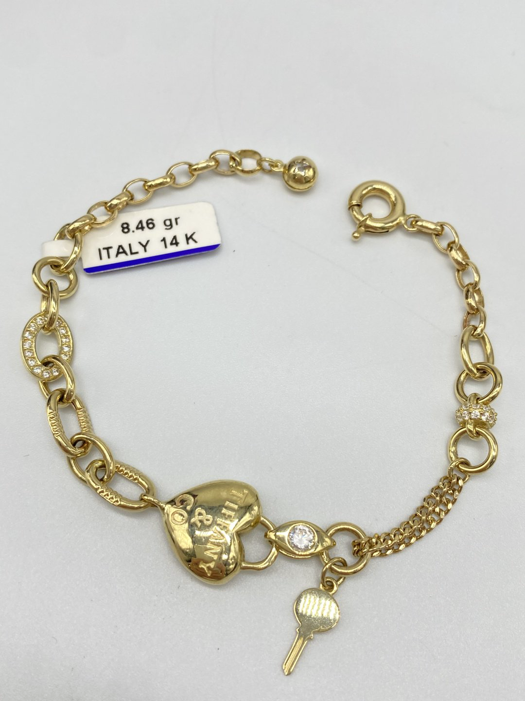 Gold Karla N-139 вес 20.62 г золото, фианит купить,NaN