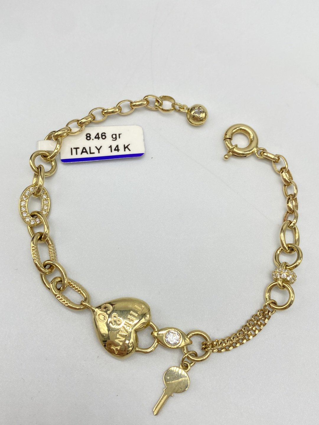 Gold Karla N-139 вес 20.62 г золото, фианит купить,NaN
