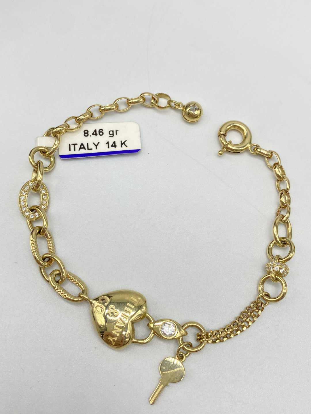 Gold Karla N-139 вес 20.62 г золото, фианит купить,NaN