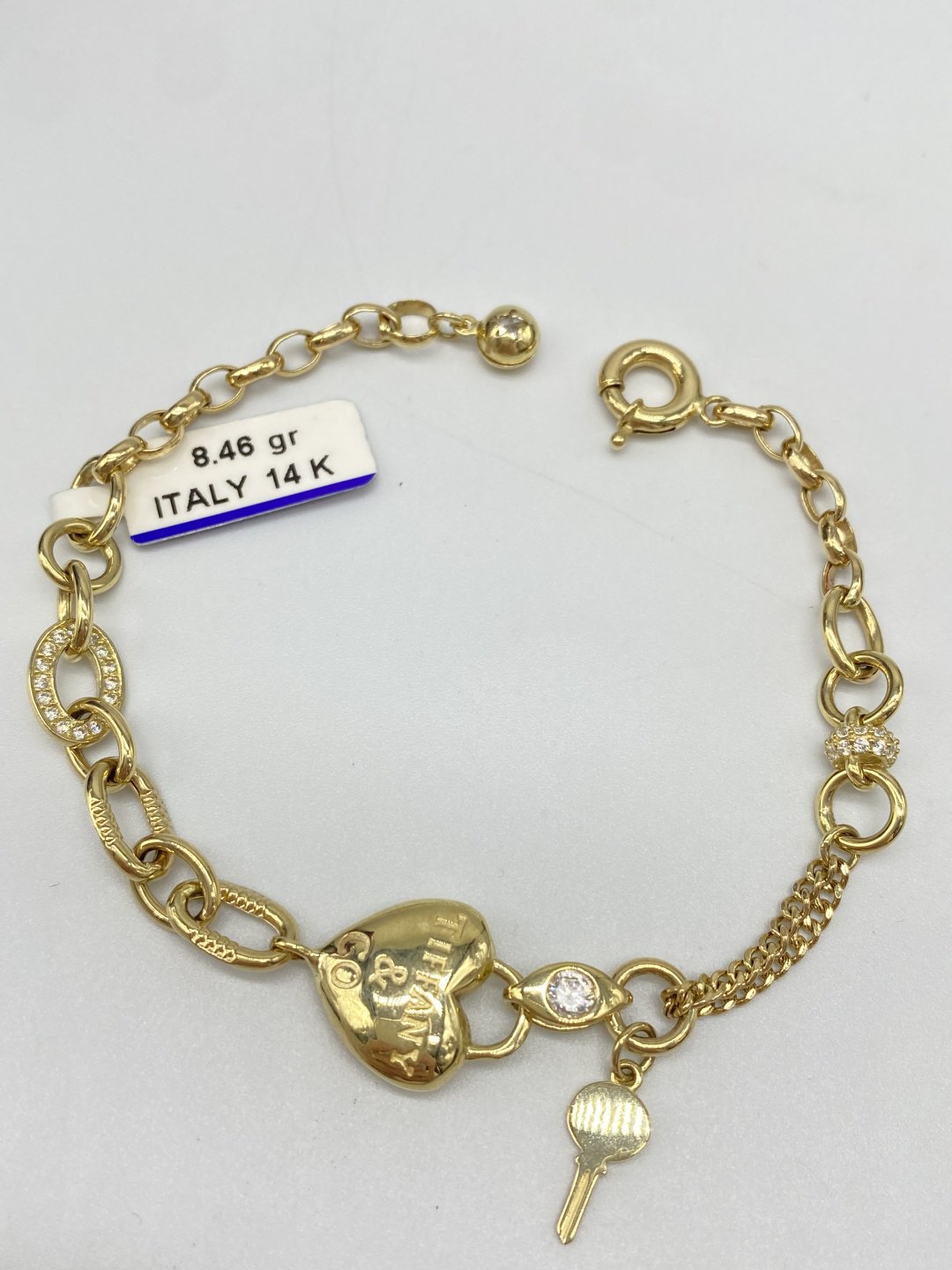 Gold Karla N-139 вес 20.62 г золото, фианит купить,NaN