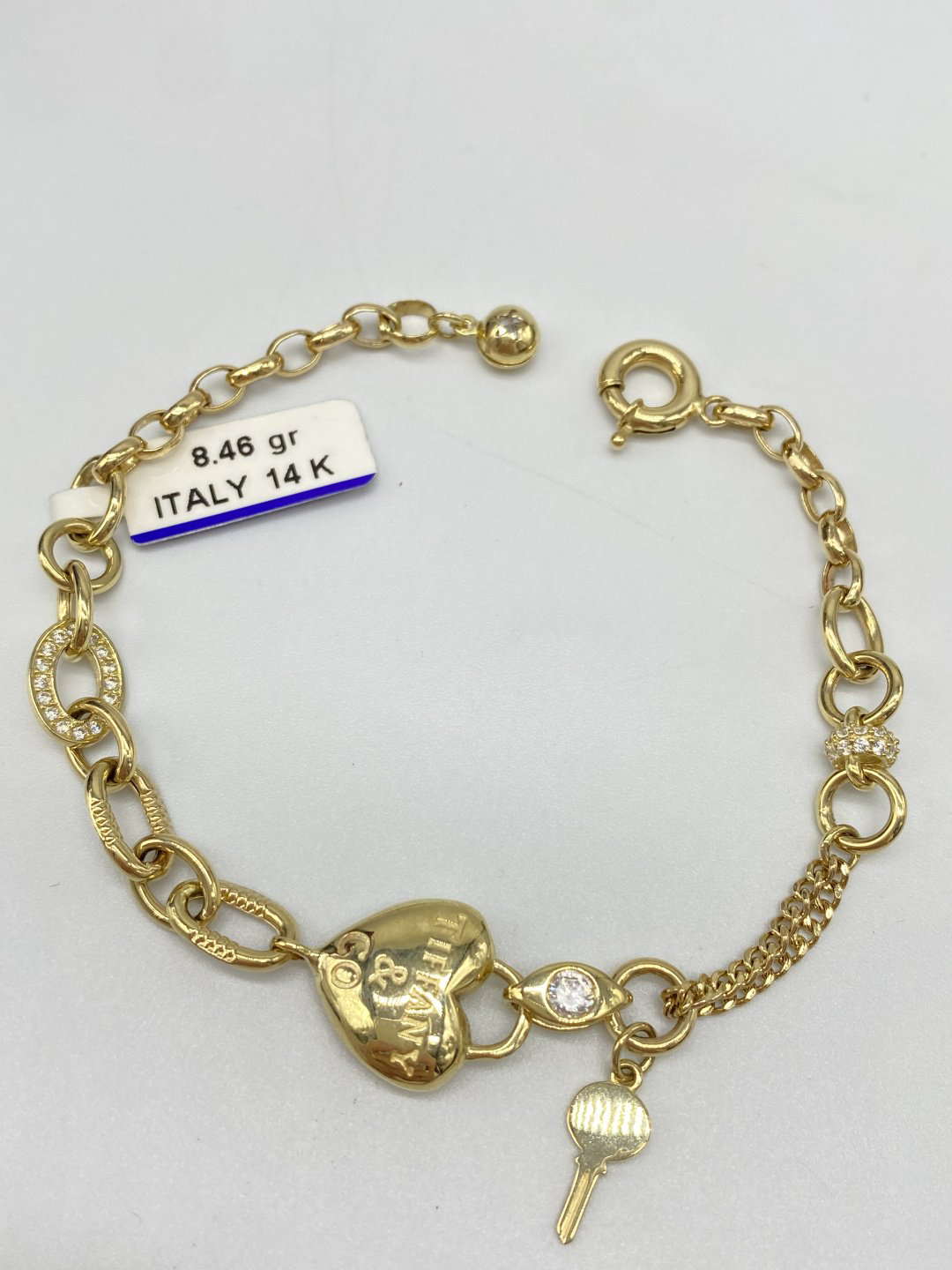 Gold Karla N-139 вес 20.62 г золото, фианит купить,NaN