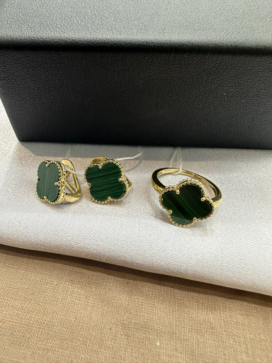 Diana Collection 288405 вес 7.17 г золото, малахит