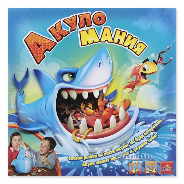 Настольная интерактивная игра Goliath Акуломания 30734.006 купить,NaN