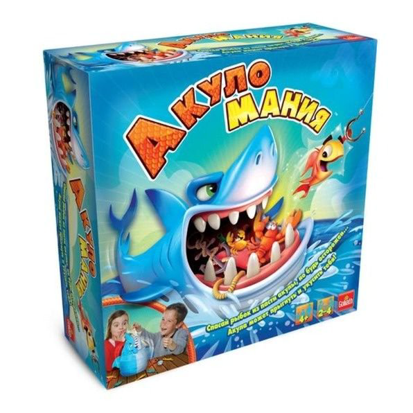 Настольная интерактивная игра Goliath Акуломания 30734.006 купить,NaN