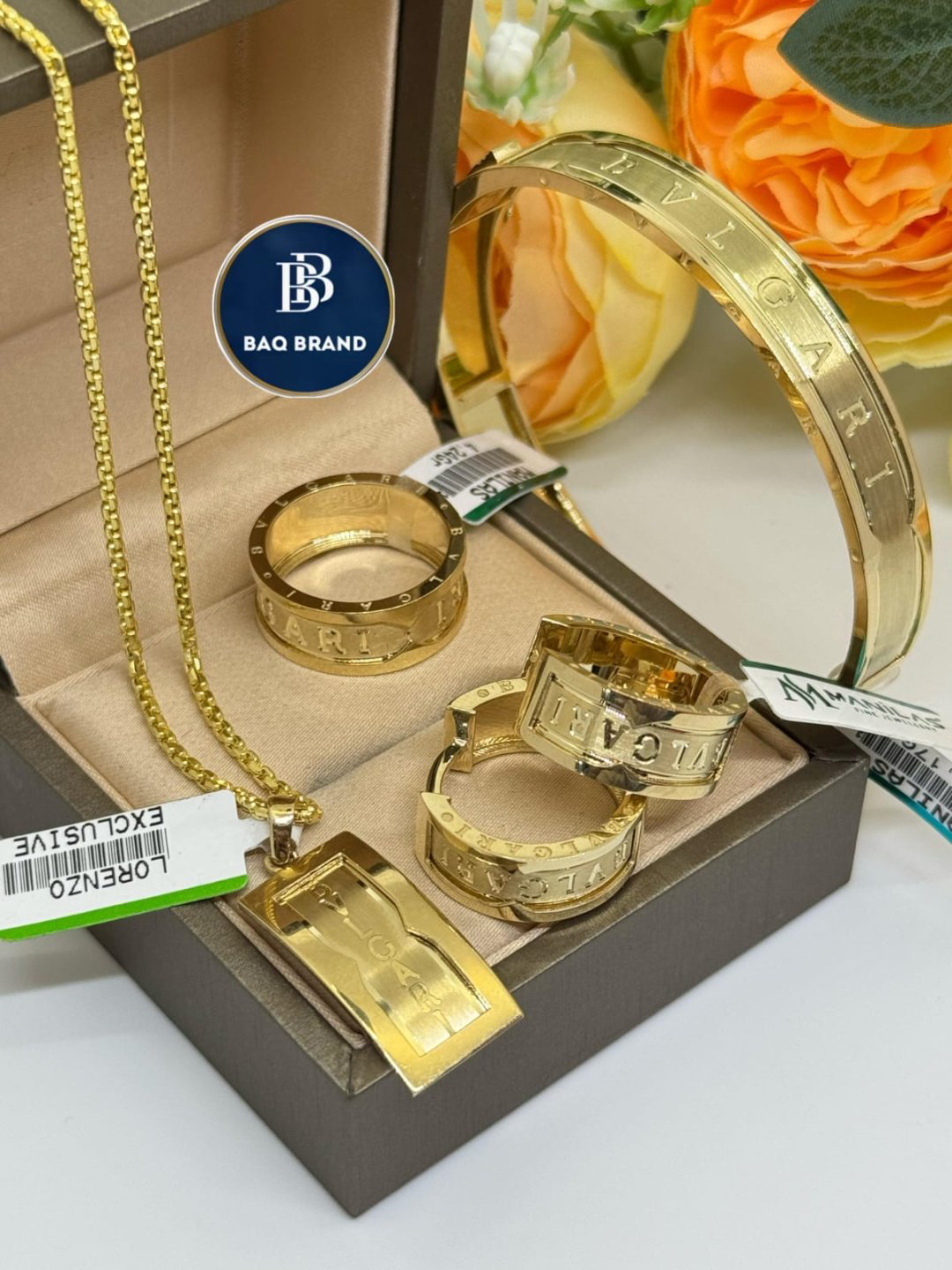 BAQ BRAND 9652145 вес 32.54 г золото, без вставок купить,NaN