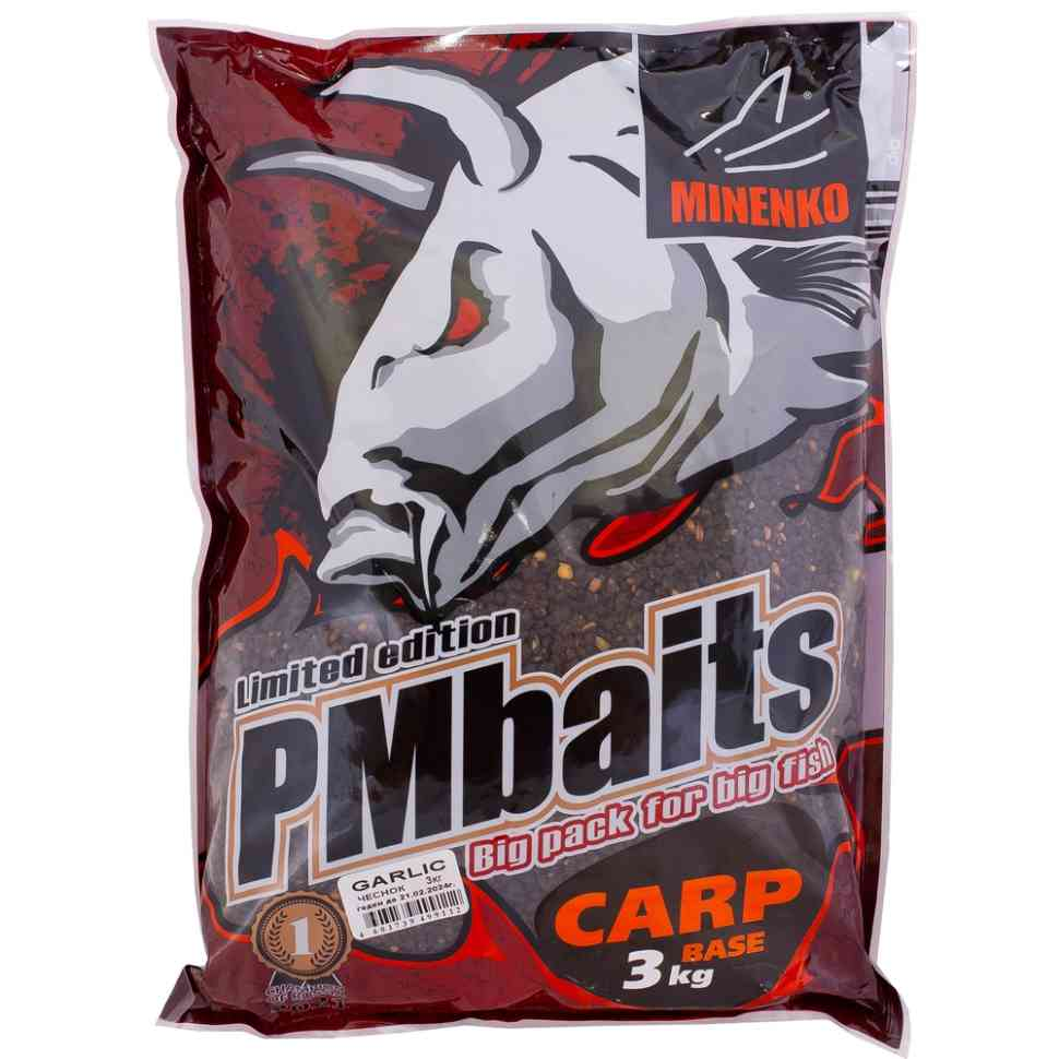 Прикормка Minenko Carp Garlic 3кг купить,NaN