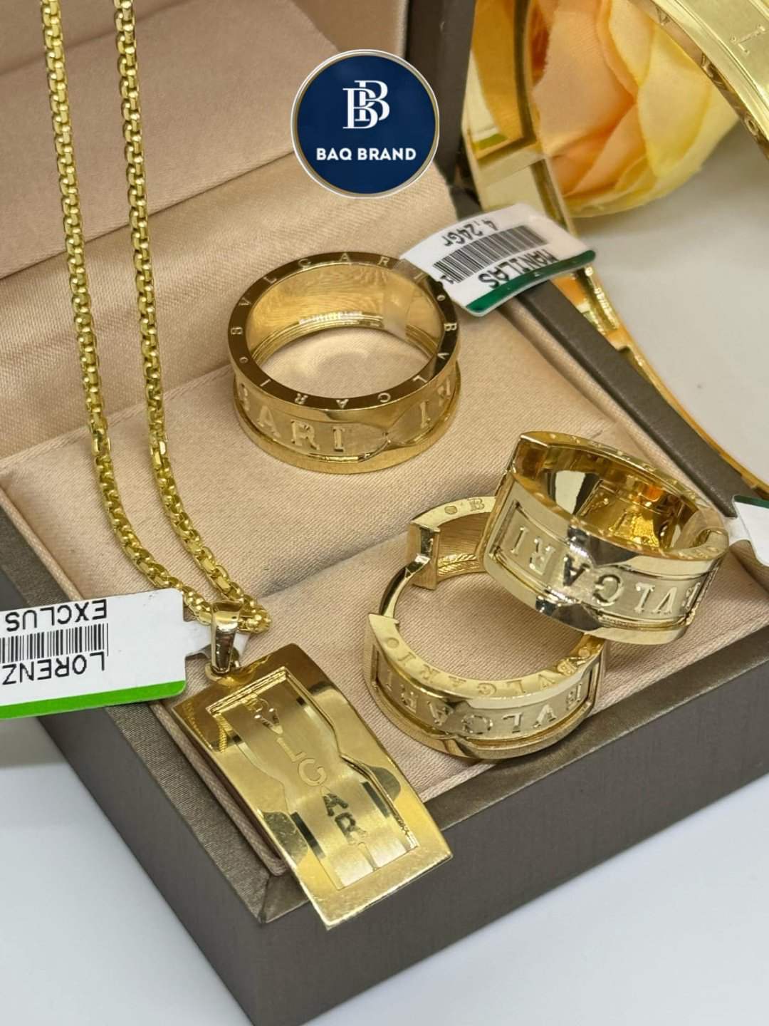 BAQ BRAND 9652145 вес 32.54 г золото, без вставок купить,NaN