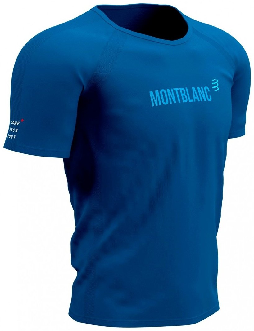 Футболка Compressport синий купить,NaN