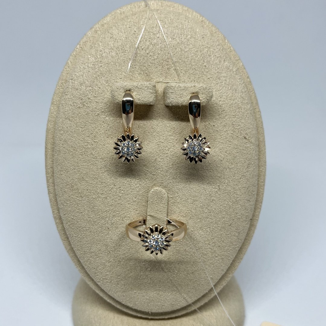 Diamond 180461 вес 4.61 г золото, фианит купить,NaN