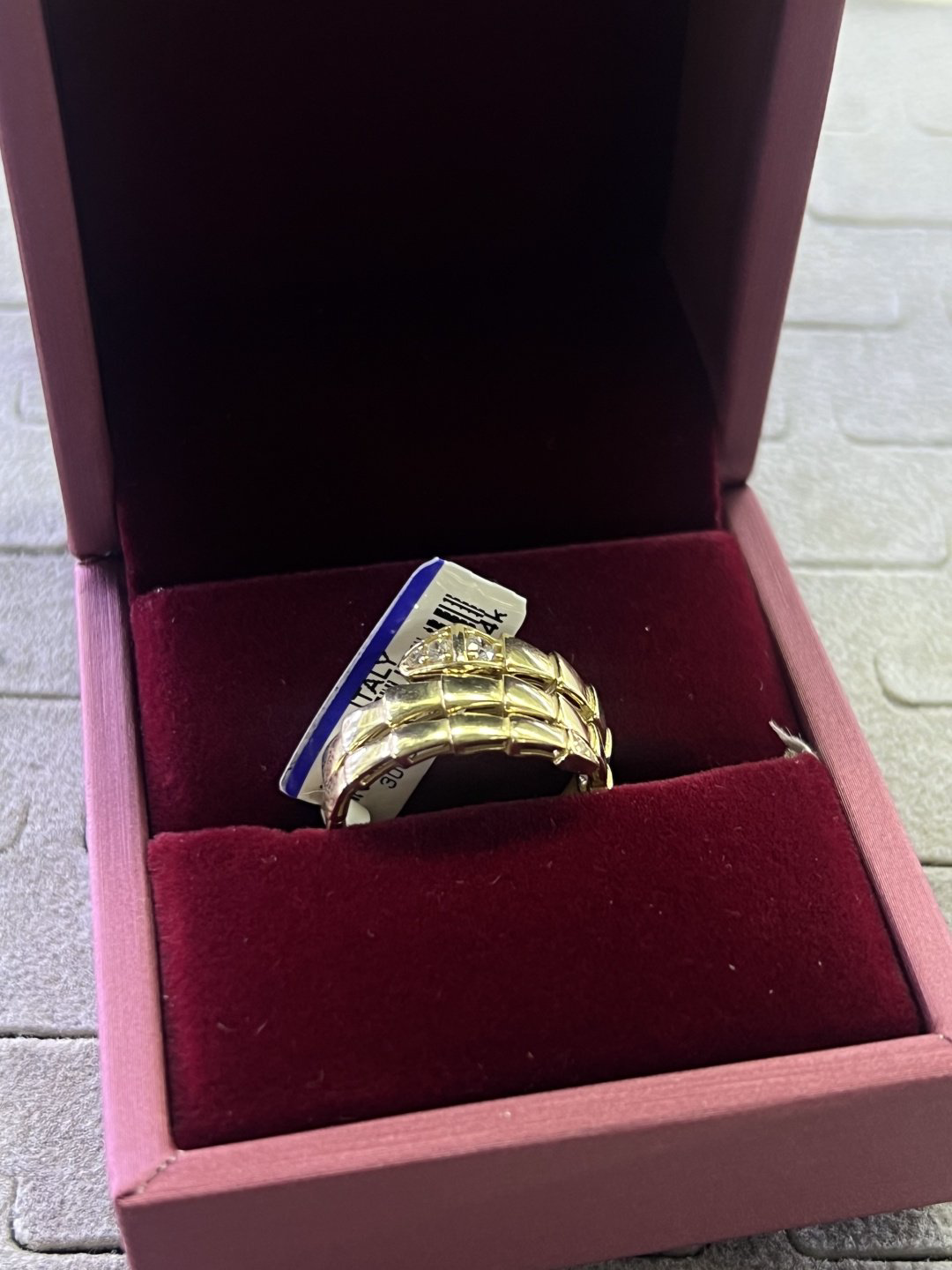 Кольцо MIRSADO GOLD Rk728143 размер 19 вес 3.89 г золото, цирконий, циркон купить,288950