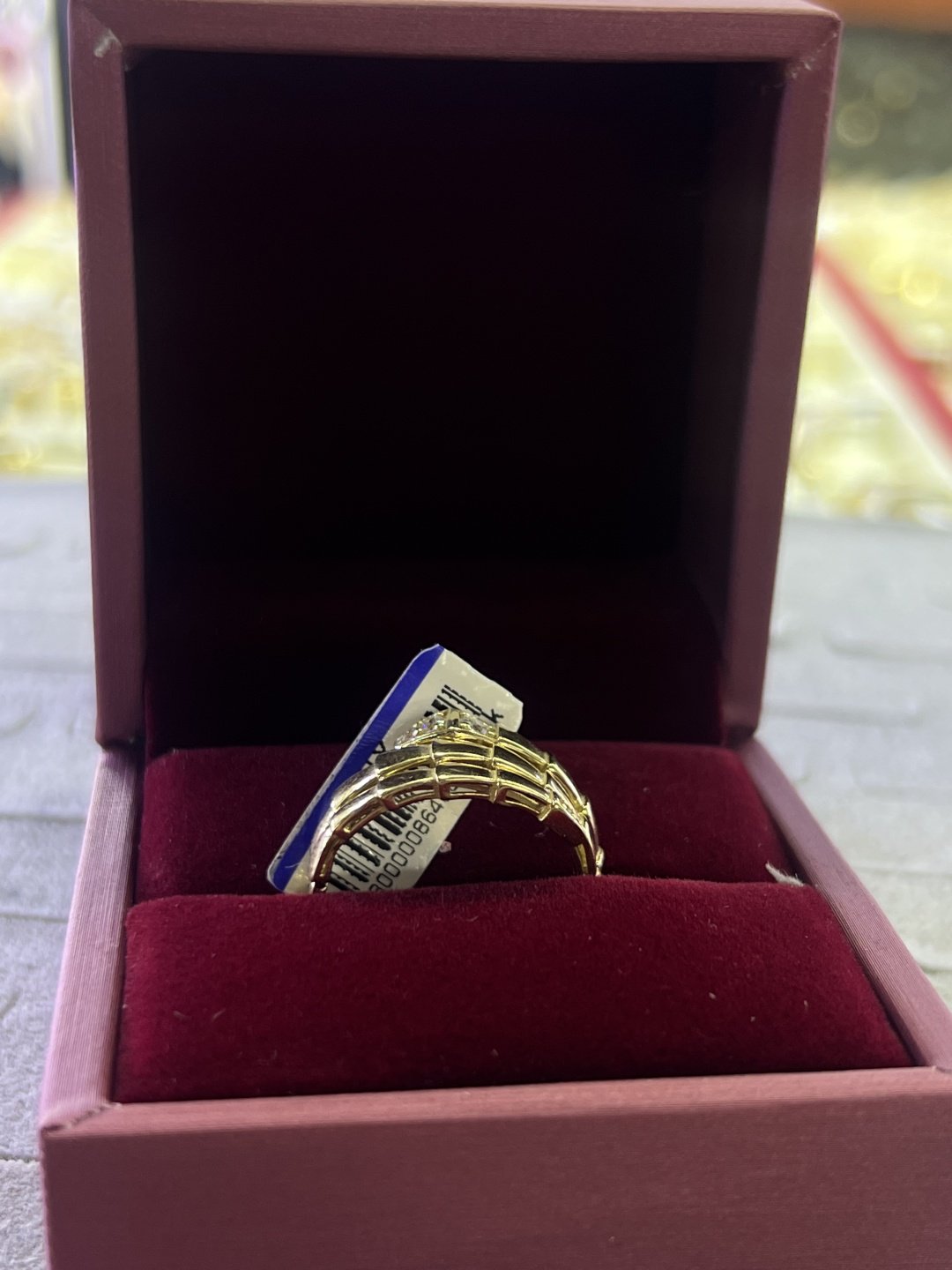 Кольцо MIRSADO GOLD Rk728143 размер 19 вес 3.89 г золото, цирконий, циркон