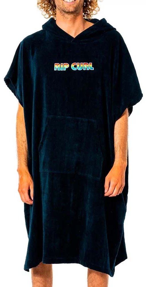 Хлопковый халат Rip Curl синий купить,NaN