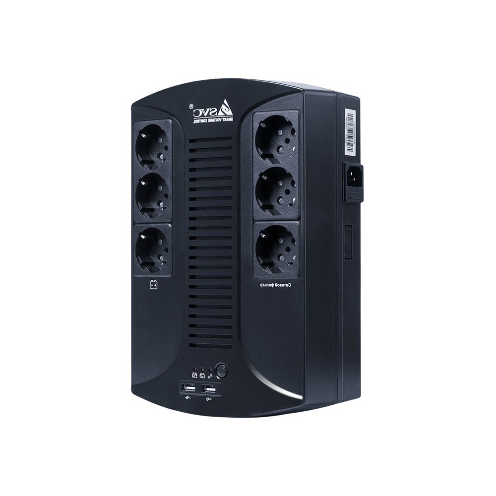 Источник бесперебойного питания SVC U-650-L черный купить,0