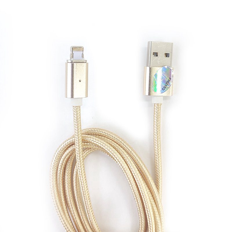 Кабель Magnetic ViTi iPhone золотистый купить,3283