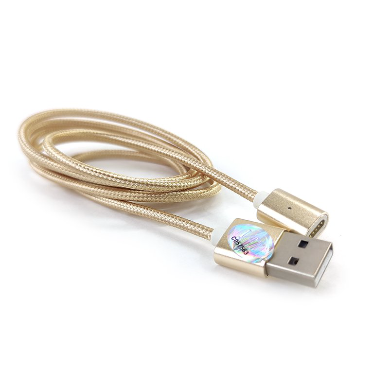 Кабель Magnetic ViTi iPhone золотистый купить,3283