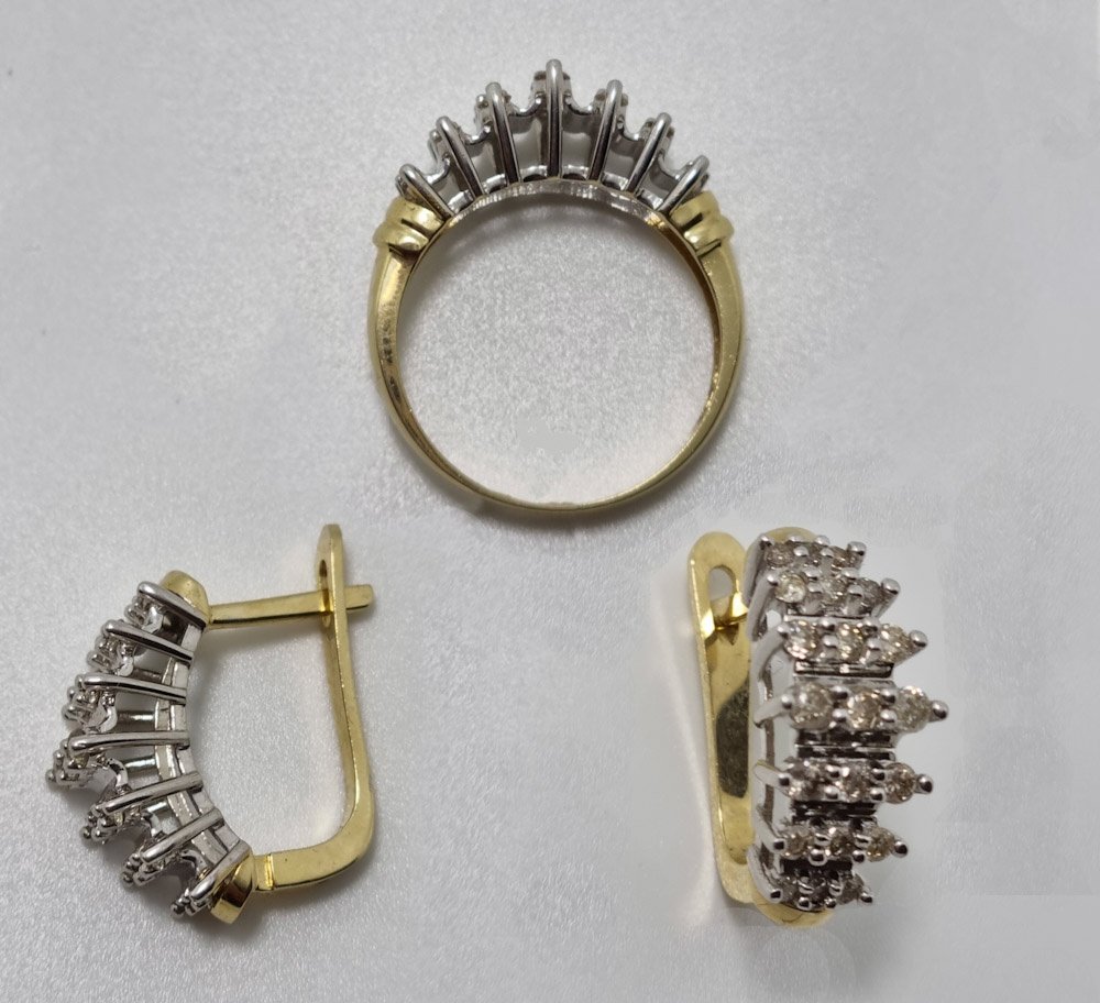 NN Diamonds M636 вес 8 г 18.5 золото, бриллиант купить,NaN