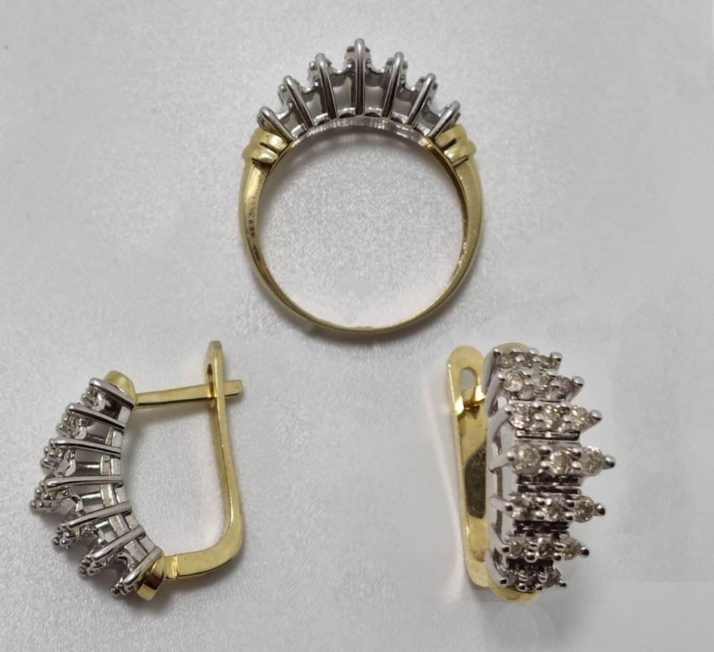 NN Diamonds M636 вес 8 г 18.5 золото, бриллиант купить,NaN