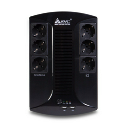 Источник бесперебойного питания SVC U-650-L черный