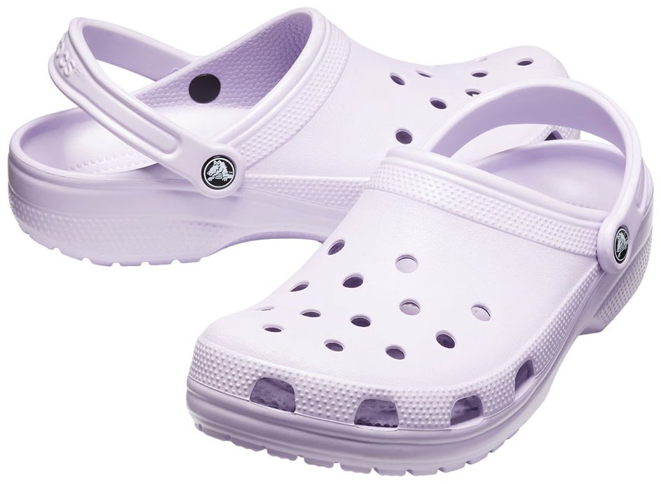 Сабо Crocs сиреневый