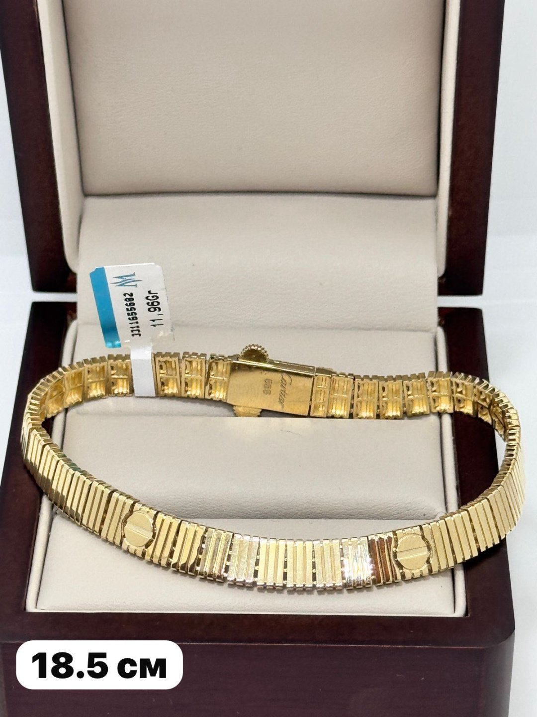 Браслет Золото Sakura gold золотой браслет 11.96 гр длина 19 см, вес 11.96 г золото, плетение отсутствует купить,894950