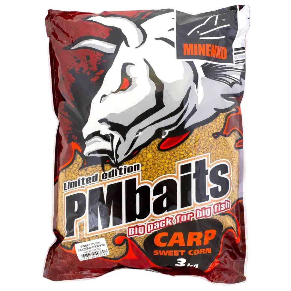 Прикормка Minenko Carp Sweet Corn 3кг купить,NaN