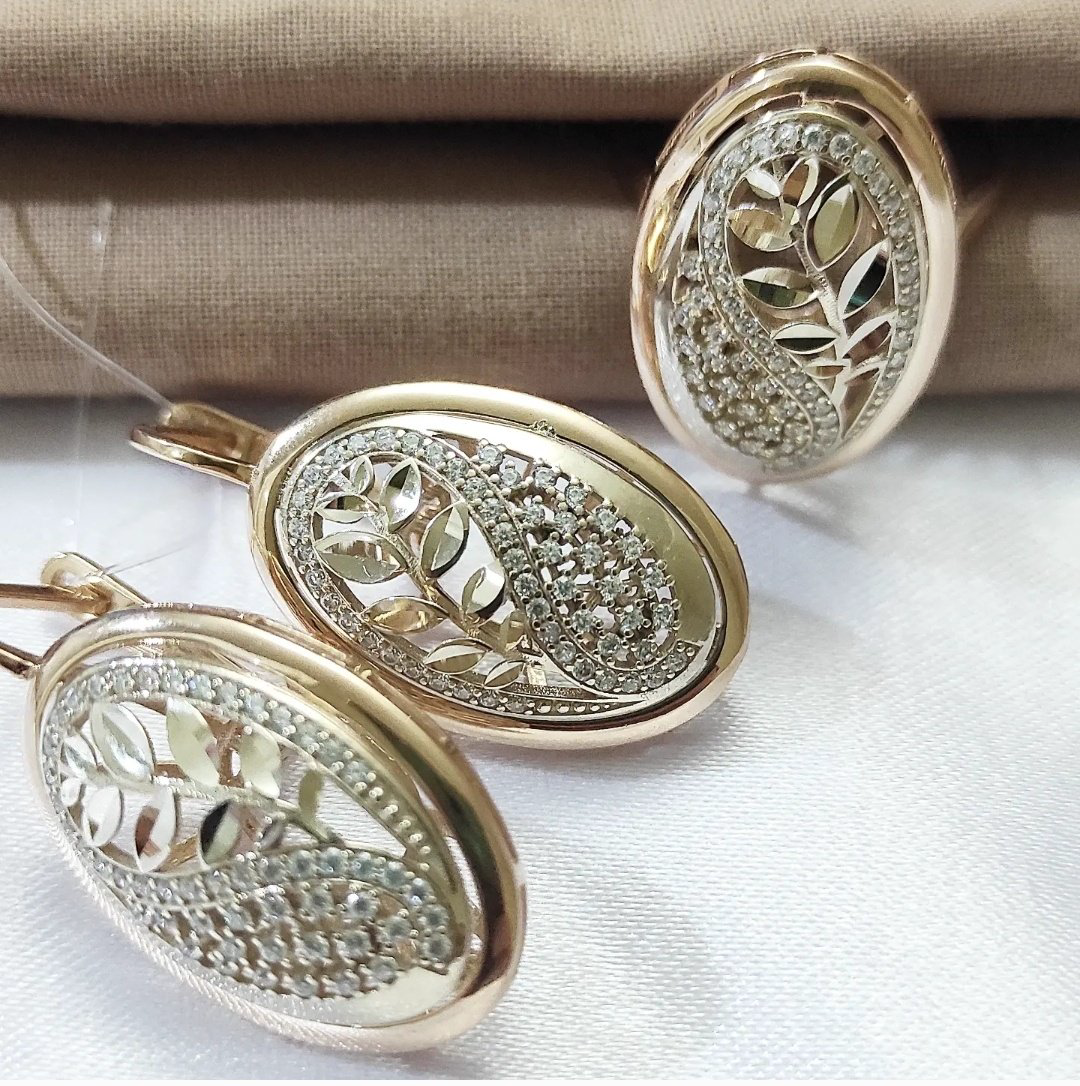 Diana Collection 685519 вес 11.89 г золото, фианит купить,NaN