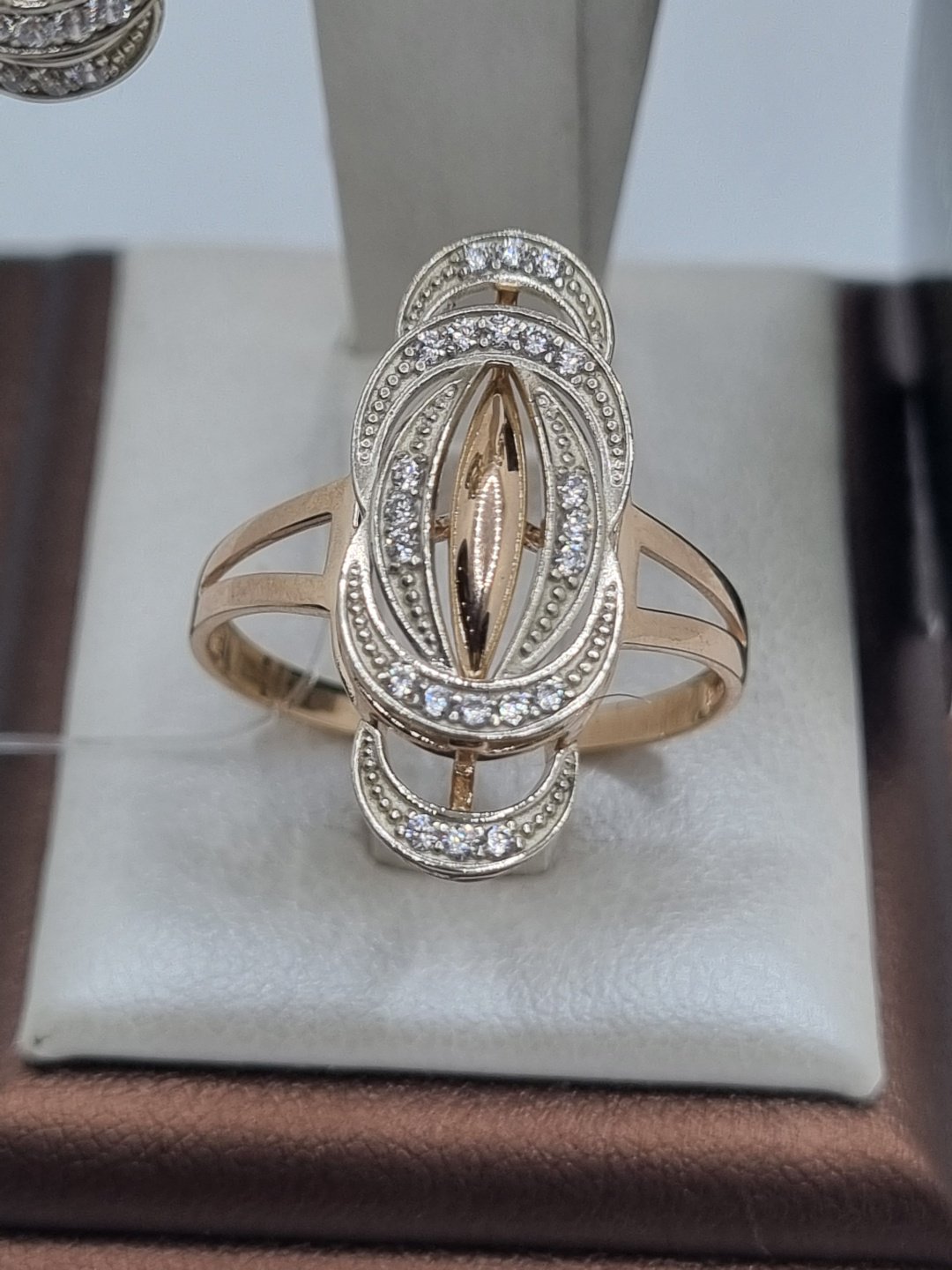 Zhanar Gold ZHA84/229 вес 9.78 г золото, цирконий купить,731450