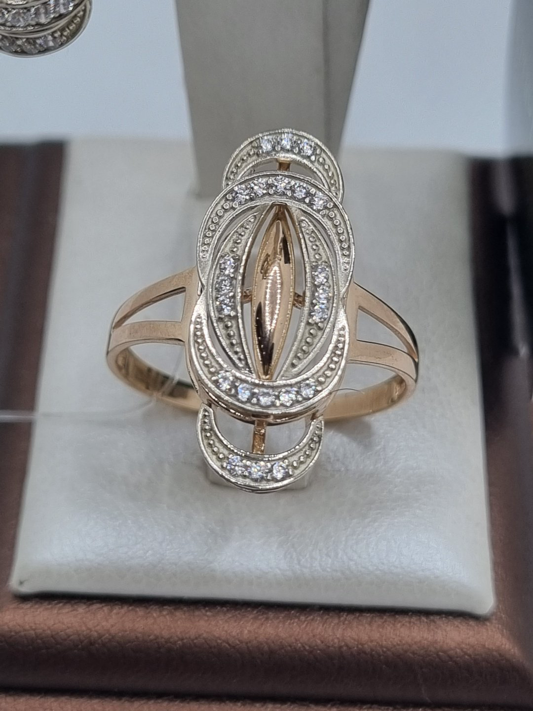 Zhanar Gold ZHA84/229 вес 9.78 г золото, цирконий купить,731450