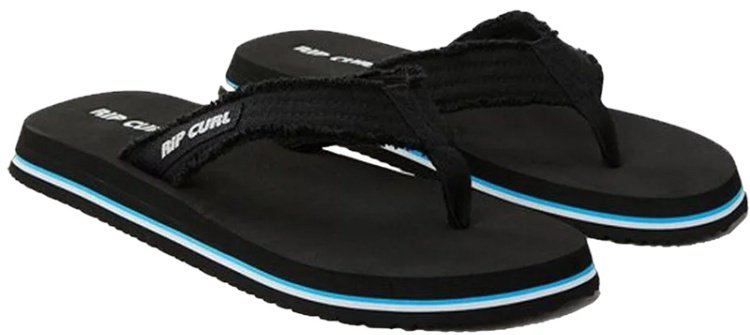 Шлепанцы Rip Curl голубой, черный купить,NaN