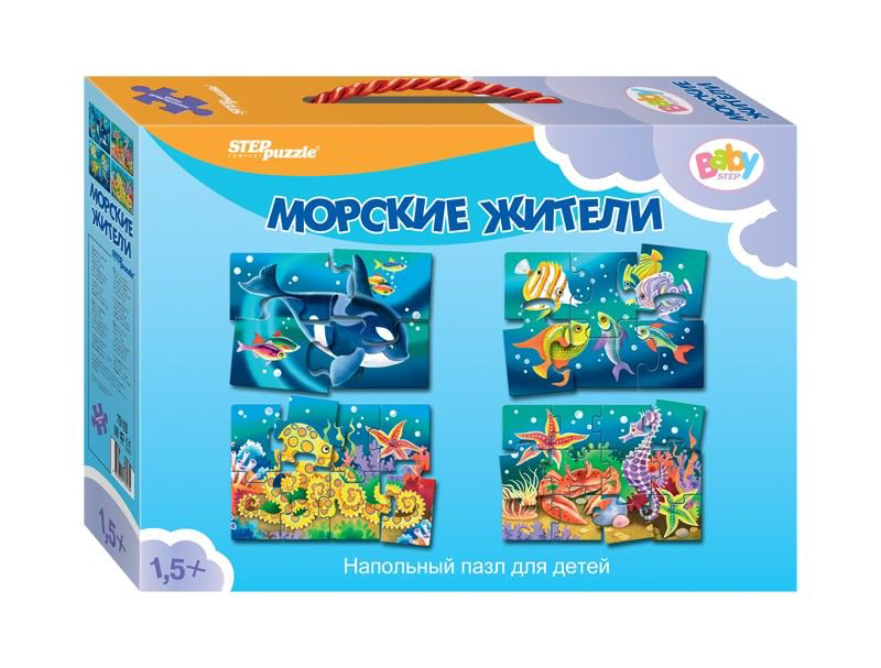 Пазл Step Puzzle Морские жители 30 элементов купить,NaN