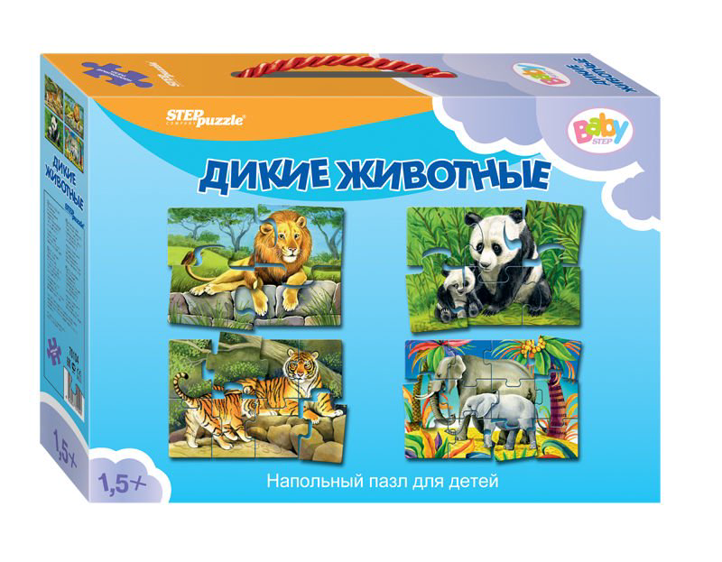 Пазл Step Puzzle Дикие животные 30 элементов купить,NaN