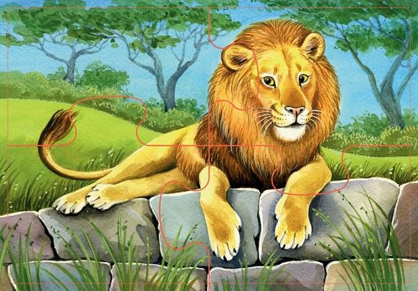 Пазл Step Puzzle Дикие животные 30 элементов купить,NaN