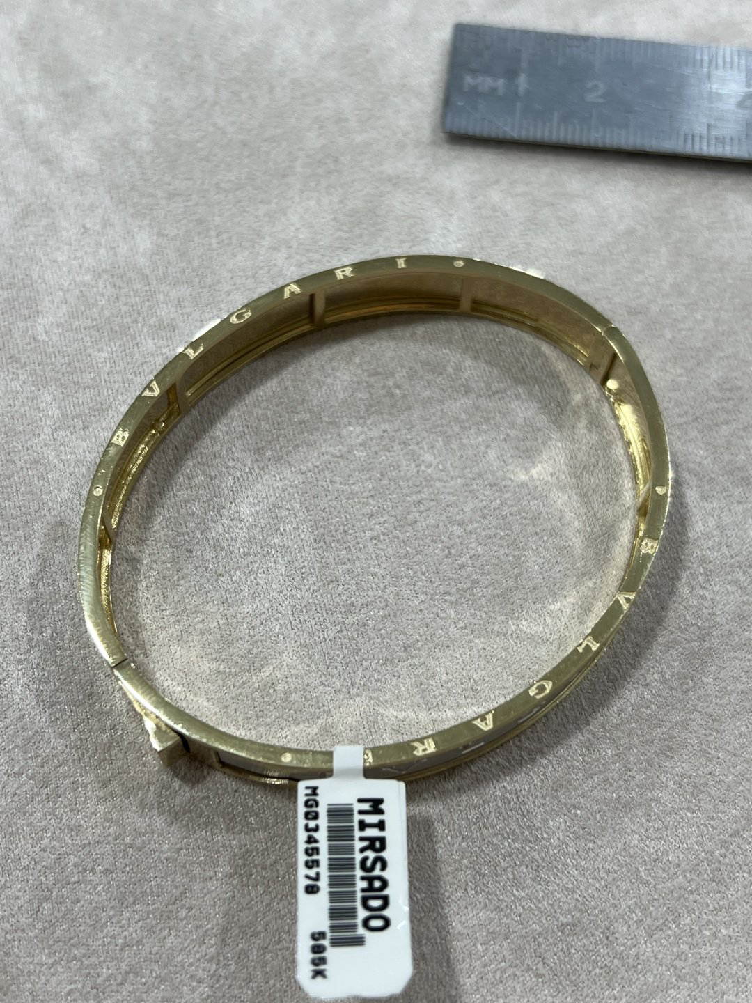 Браслет MIRSADO GOLD Зере длина 18 см, вес 16.29 г золото, плетение отсутствует купить,NaN