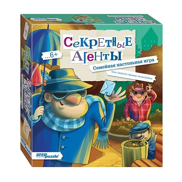 Настольная игра Step Puzzle Секретные агенты купить,NaN