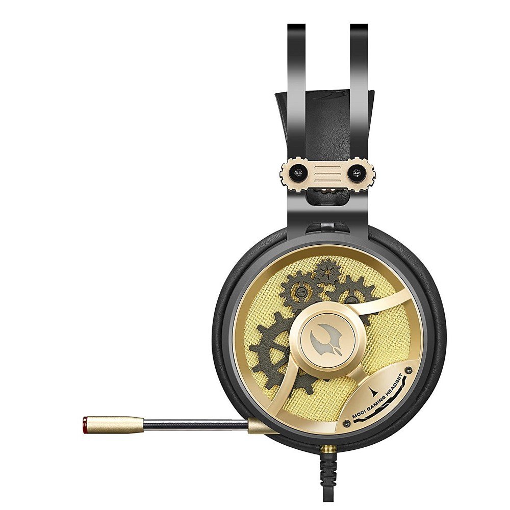 Наушники A4Tech Bloody Moci M660 черно-золотые