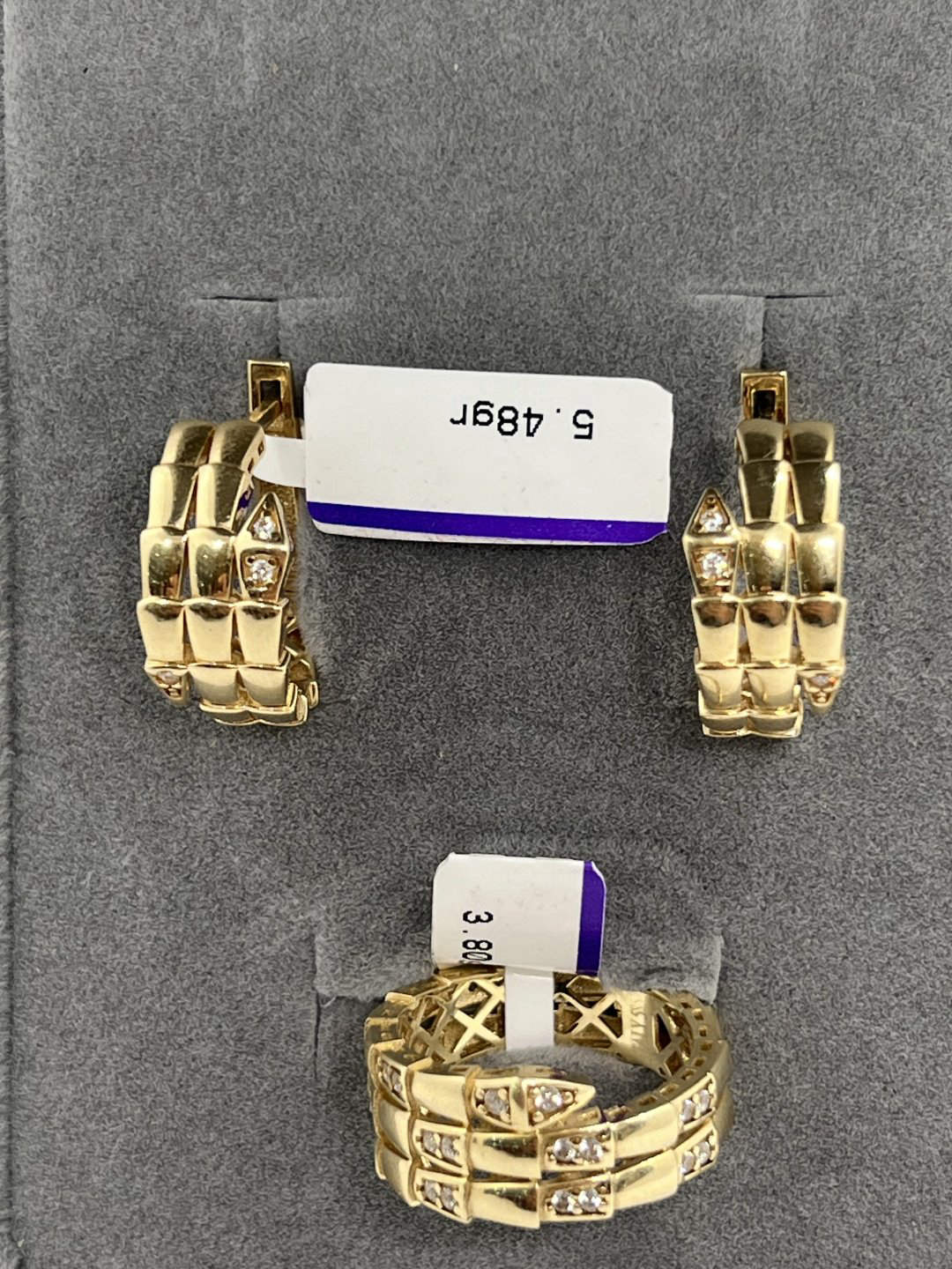 Italy Gold Италия золото вес 9.28 г золото, фианит купить,NaN