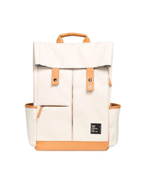 Рюкзак Xiaomi Ninetygo Colleage Leisure Backpack белый  купить,NaN
