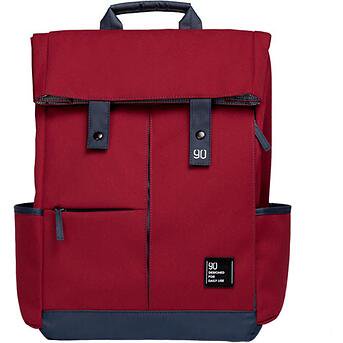 Рюкзак Xiaomi Ninetygo Colleage Leisure Backpack темно-красный  купить,NaN