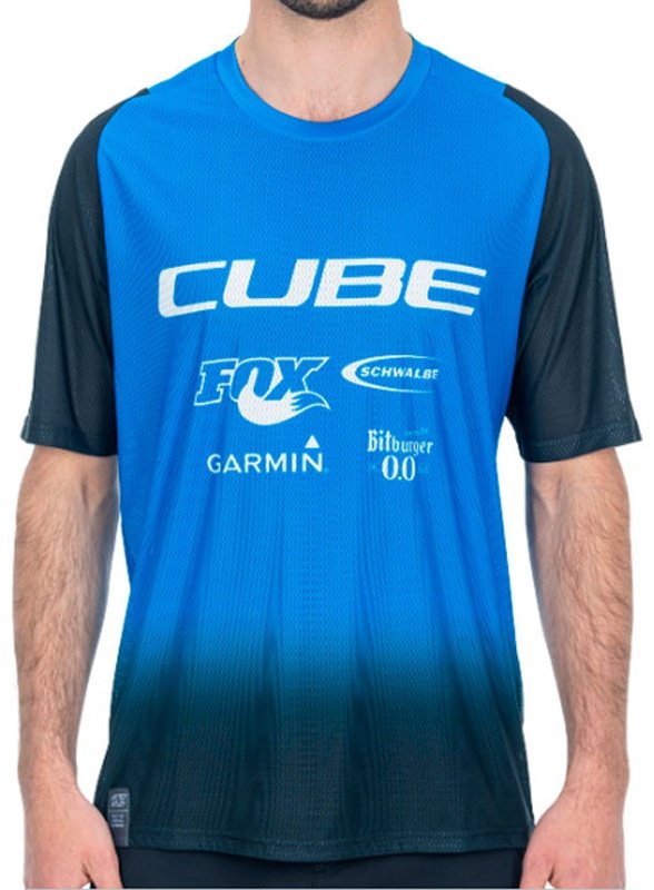 Футболка Cube синий купить,NaN