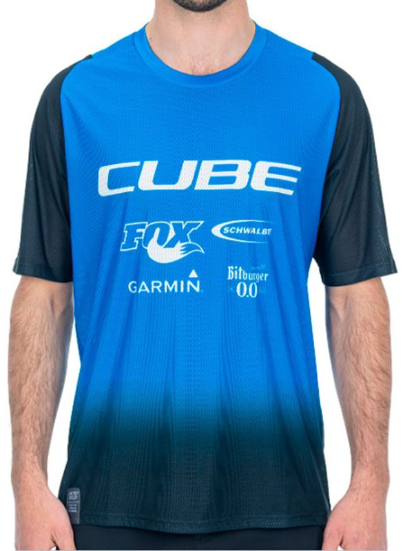 Футболка Cube синий купить,NaN