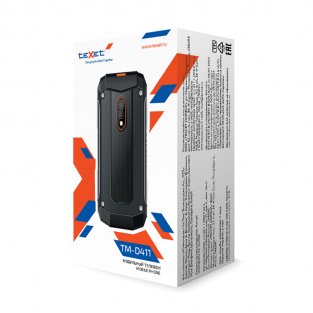 Мобильный телефон Texet TM-D411 Black